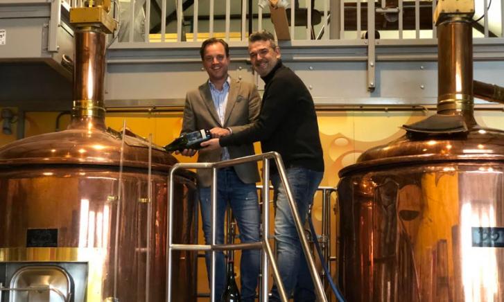 Water van Landgoed Rhederoord in de brouwketel